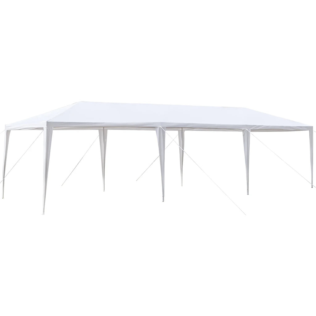 SYTHERS 10 x 30 FT Outdoor Party Tent, Heavy Duty Canopy Waterproof BBQ Backyard Gazebo