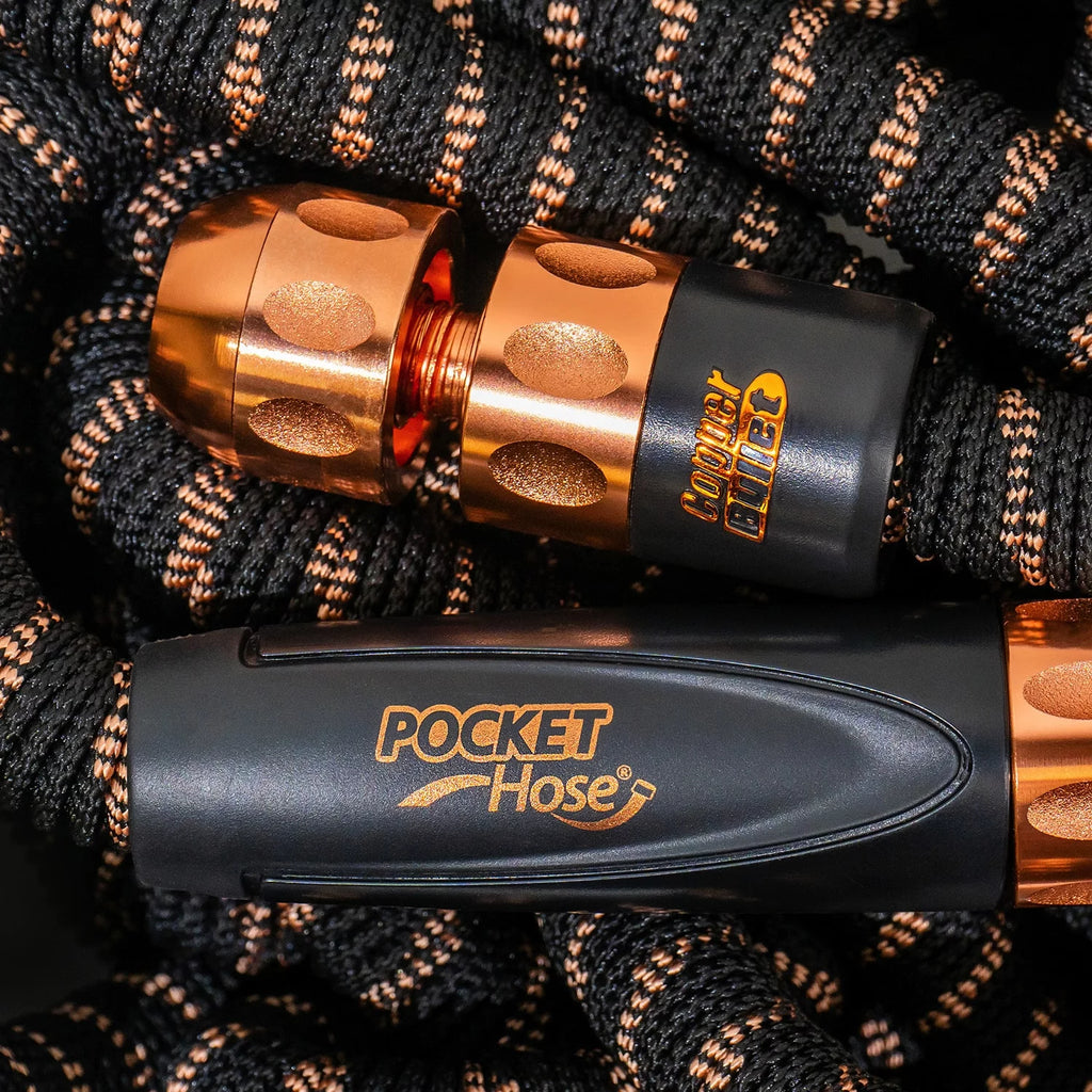 Pocket Hose AS-SEEN-ON-TV, Copper Bullet 50 Ft Expandable Garden Hose, Lead-Free