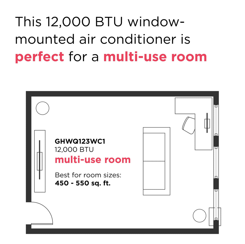 Frigidaire 8,000 BTU Inverter Window Room Air Conditioner with Wi-Fi