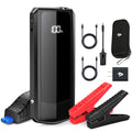 Audew (Andeman) Car Jump Starter, 2000A Peak 20000mAh Battery Jump Starter, Start Any Gas Engine or up to 8.5L Diesel Engine, 12V Car Jumper, Battery Booster Power Pack, Quick Charge 3.0 Ports, Red