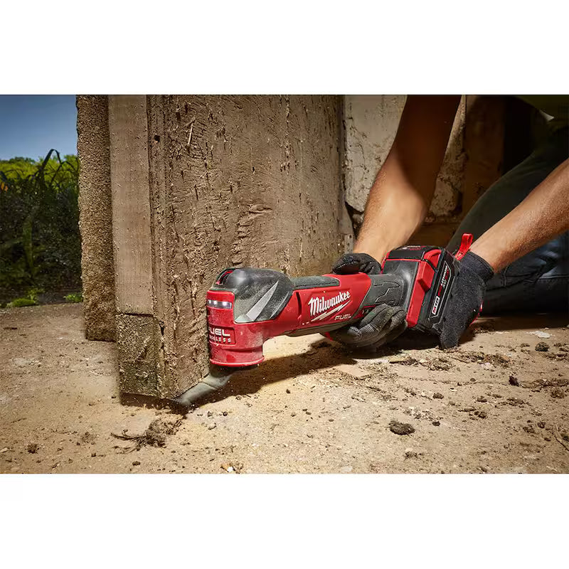 M18 FUEL 18V Lithium-Ion Cordless Brushless Oscillating Multi-Tool with FUEL Jigsaw (Tool-Only)