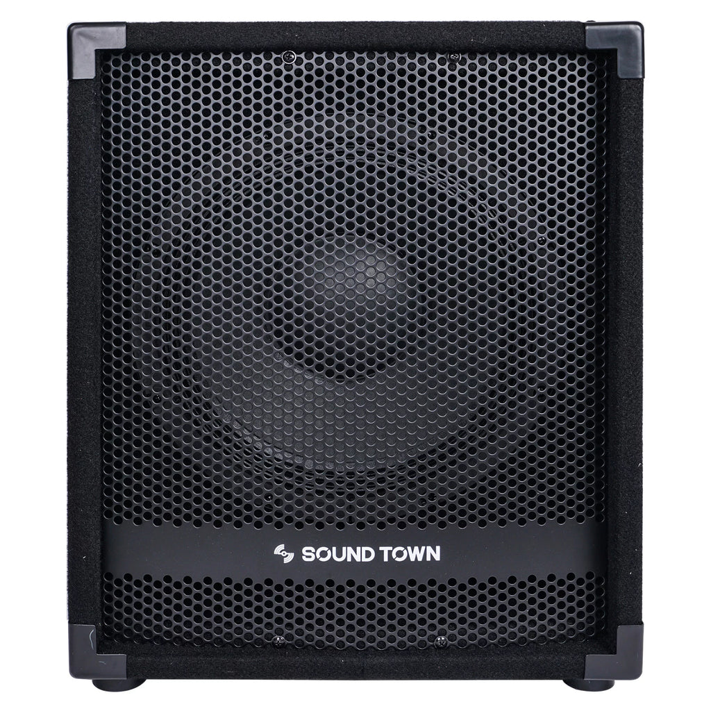 Sound Town METIS Series 1400 Watts 12 Powered PA DJ Subwoofer with 3 Voice Coil (METIS-12SPW)