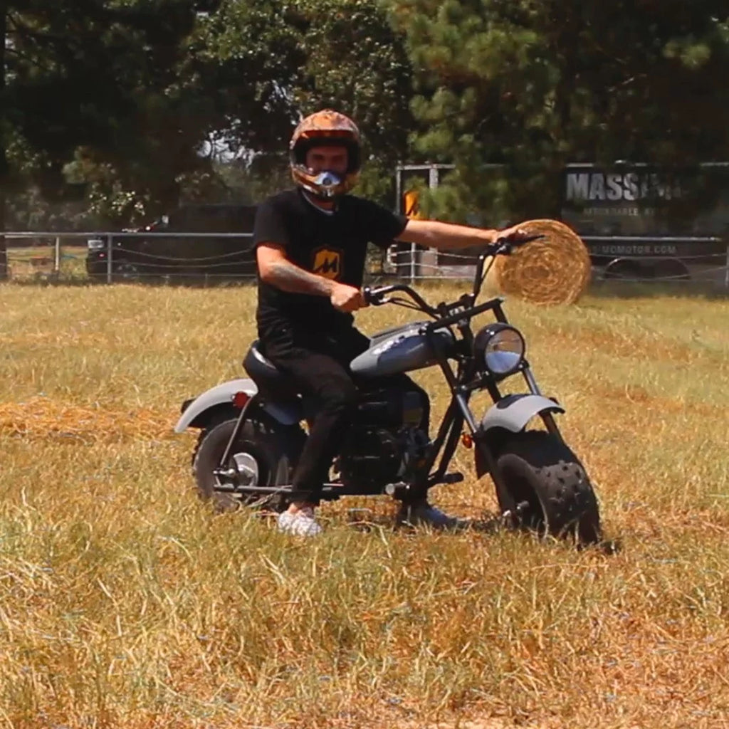 Massimo Mini Bike 200 4 Stroke 6.5HP Gas Powered (Motorcycle) (Camo)