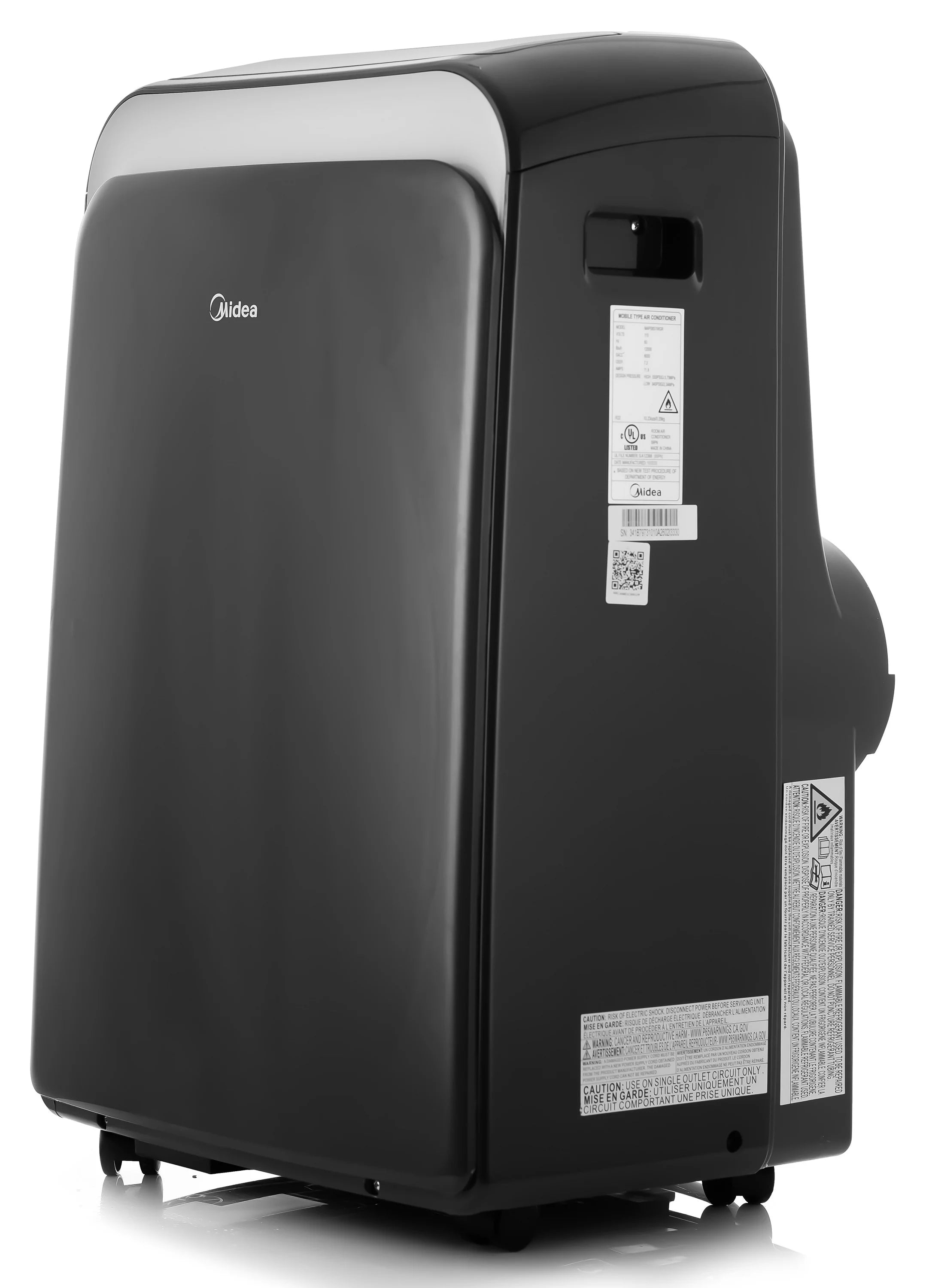Midea 8,000 BTU (12,000 BTU ASHRAE) 115V Smart Portable Air Conditioner