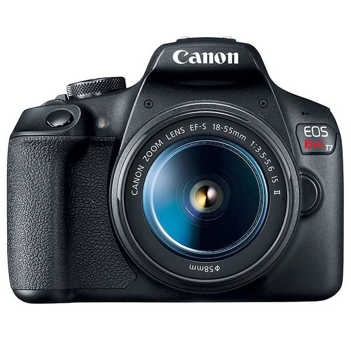 Canon EOS Rebel T7 Camera W/ 18-55mm and EF-S 55-250mm Lens  - Advanced Bundle