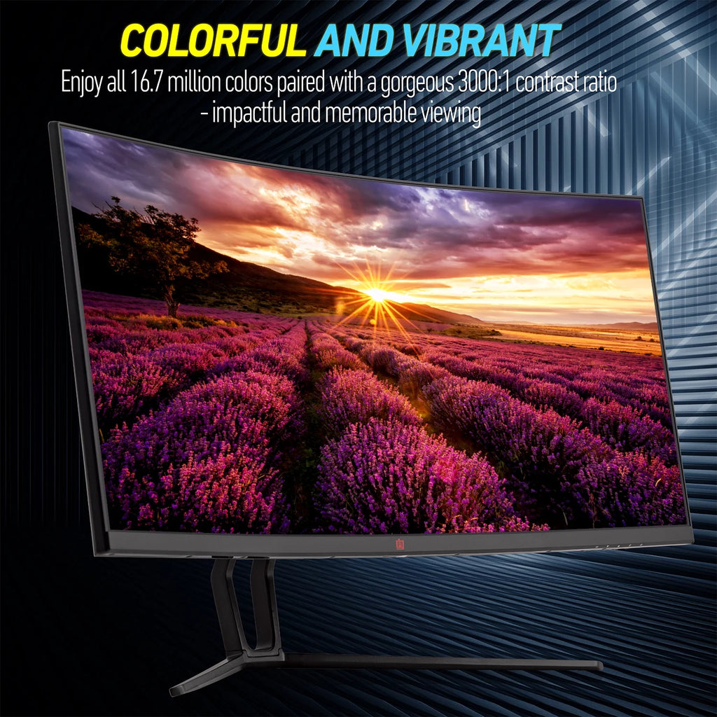Restored Deco Gear 35" Curved Gaming Ultrawide Monitor, 3440x1440, 120 Hz, 1ms MPRT, Color Accurate (Refurbished)