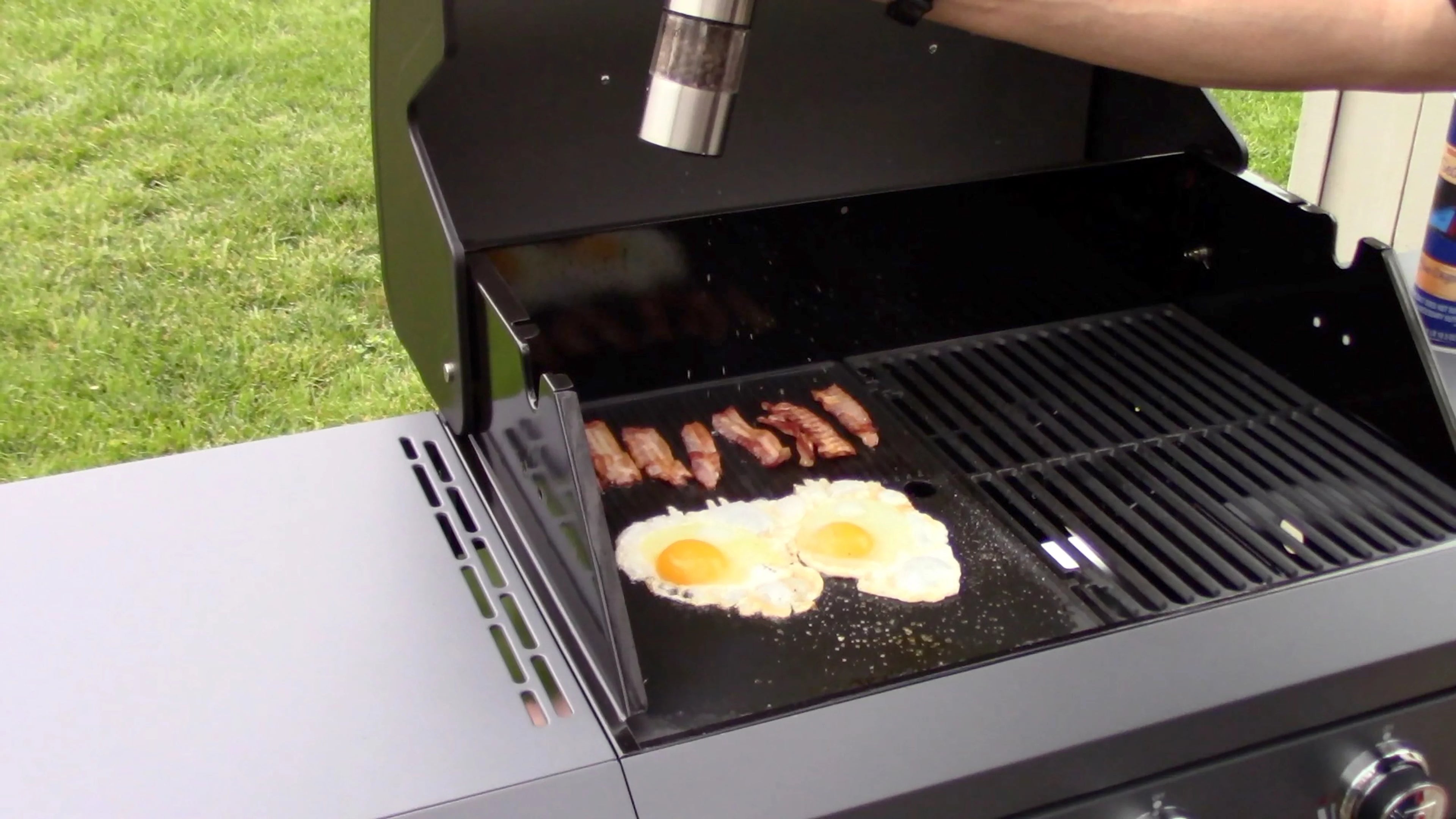 Rustler2 Three(3) Burner Propane Gas Grill Center & Kitchen Island by Brand-Man Grills