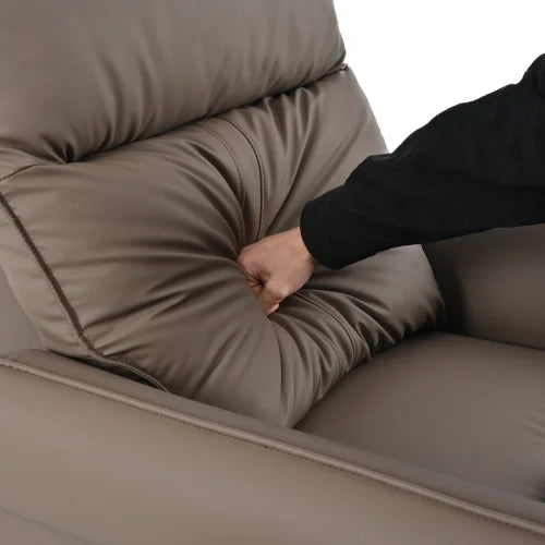270° Power Swivel Rocker Recliner Chair, Electric Glider Reclining Sofa with USB Ports, Power Swivel Glider, Rocking Chair Nursery Recliners for Living Room Bedroom