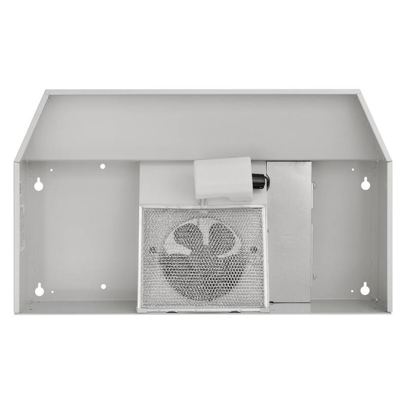 41000 Series 36 in. Ductless Under Cabinet Range Hood with Light in White