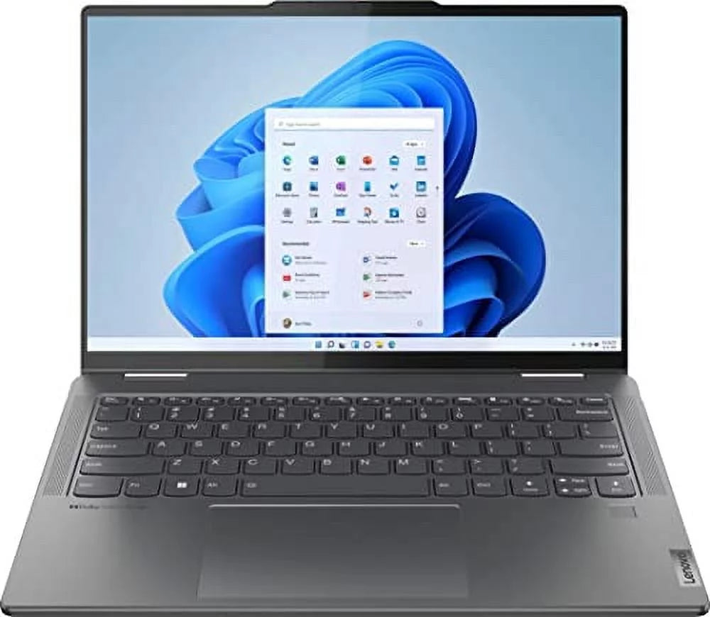 Lenovo Yoga 7i 14" 2.2K (2240x1400) IPS Touchscreen Laptop | Intel i5-1335U 10-Core | Iris Xe Graphics | Backlit Keyboard | Fingerprint | Thunderbolt 4 | Wi-Fi 6E | 8GB LPDDR5 1TB SSD | Win10 Pro