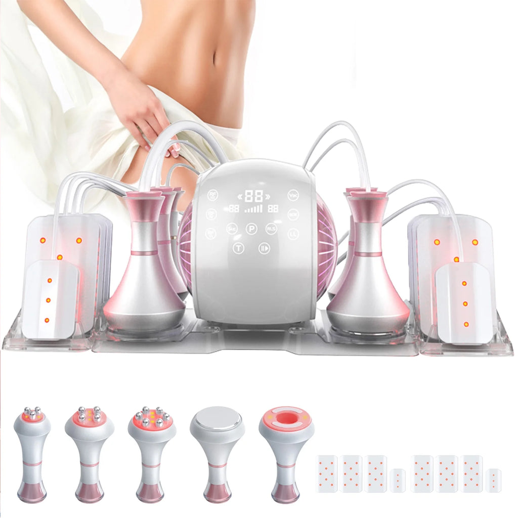 6 in 1 80K Slimming Cavitation Machine Facial Care Beauty Machine Slimming Shaping Messager Machine