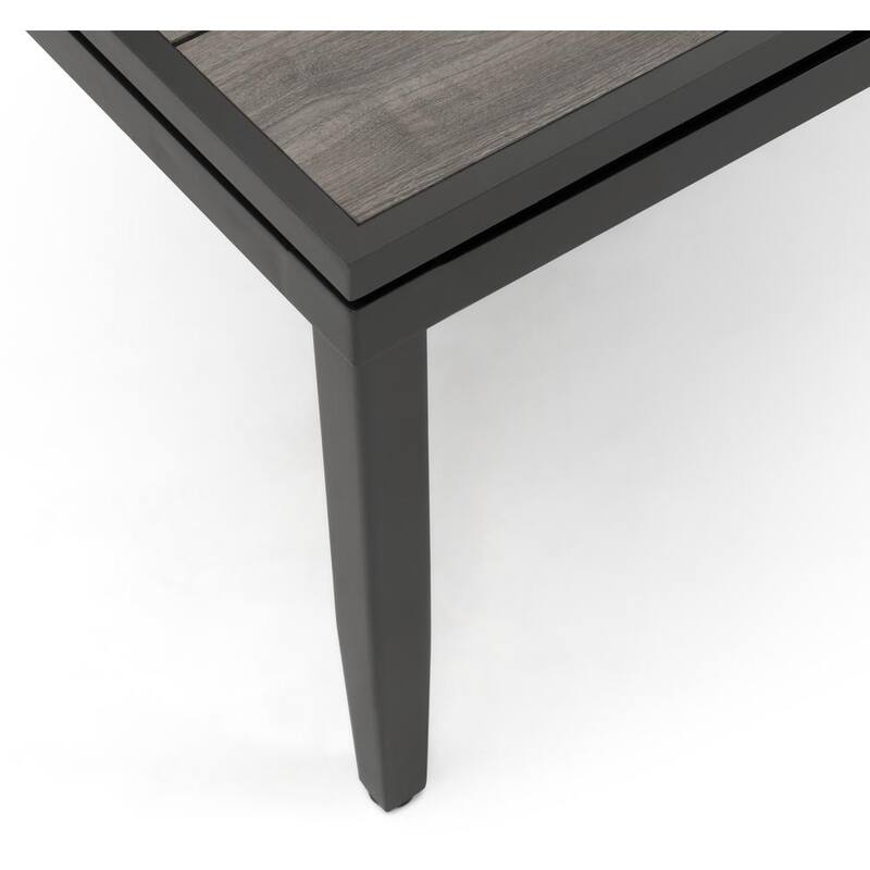 Vistano 9-Piece Wicker Outdoor Dining Set with Canvas Flax Sunbrella Cushions