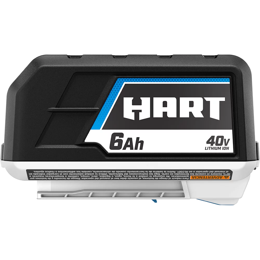 HART 40-Volt 6.0Ah Lithium-Ion Battery (Charger Not Included)