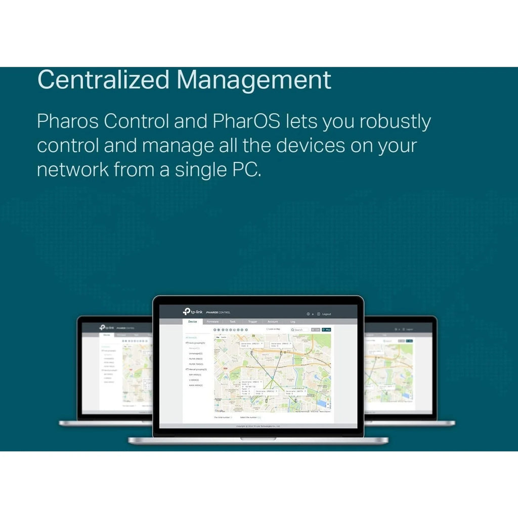 TP-Link 5GHz AC867 Long Range Outdoor CPE for PtP and PtMP Transmission | Point to Point Wireless Bridge | 23dBi | Passive PoE Powered w/Free PoE Injector | Pharos Control (CPE710)