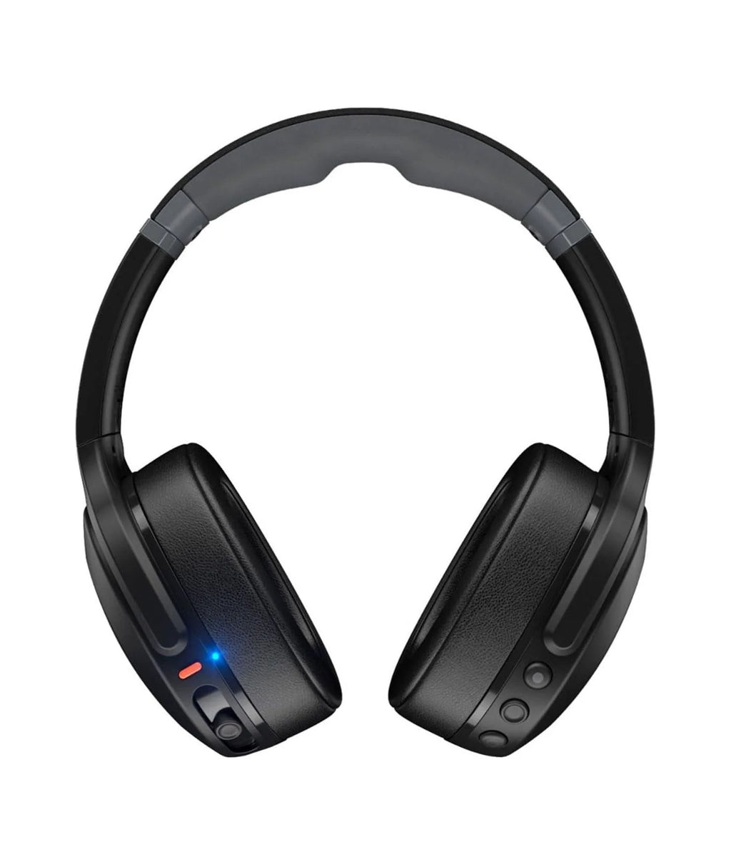 Skullcandy Crusher EVO True Wireless Bluetooth Over Ear Headphone Bundle with GSR Premium Deluxe Carrying Case (Black)