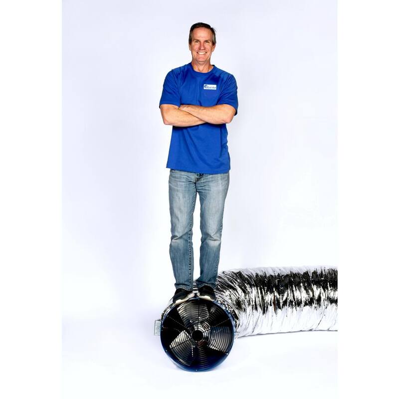 6500 CFM Energy Efficient Whole House Fan Includes 2-Speed Remote with Timer