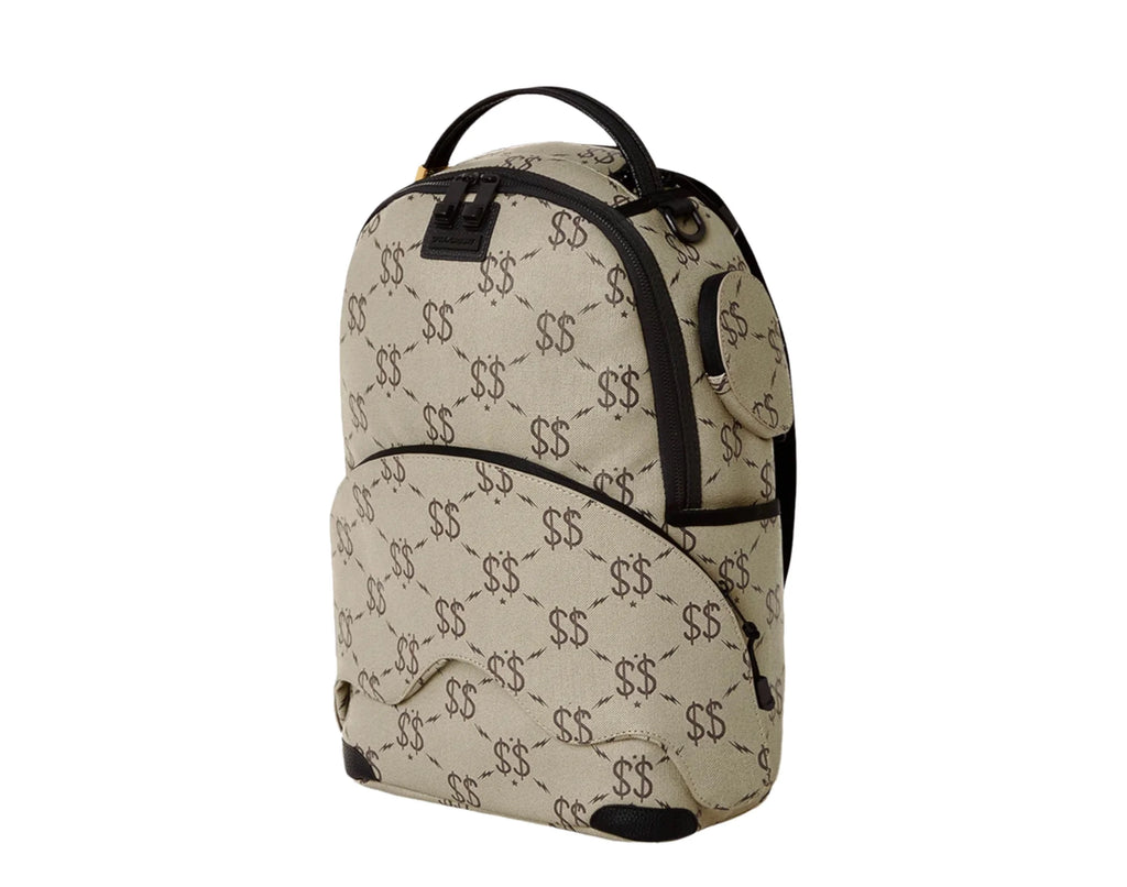 Sprayground Getaway Shark Beige/Black Backpack 910B4636NSZ