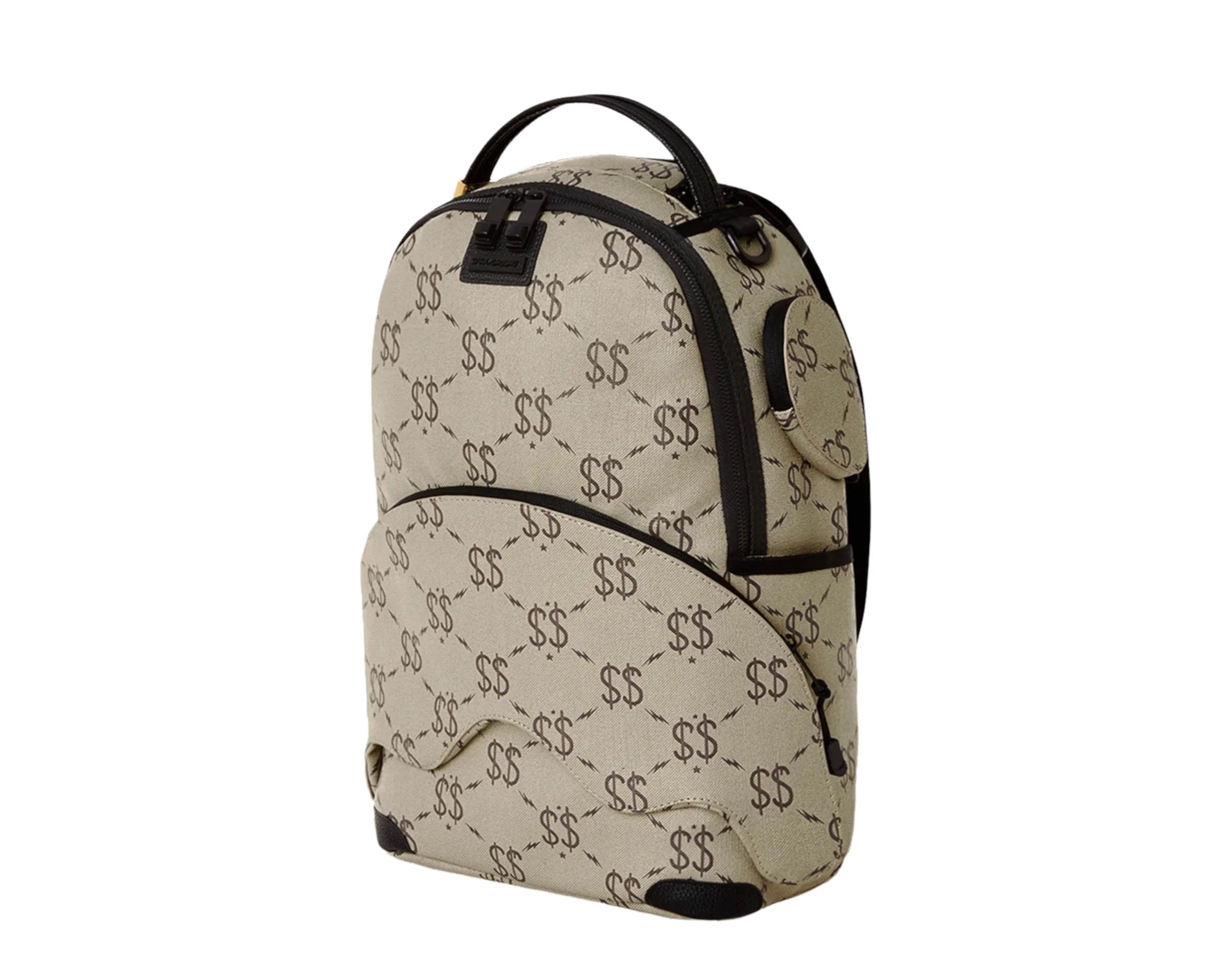Sprayground Getaway Shark Beige/Black Backpack 910B4636NSZ