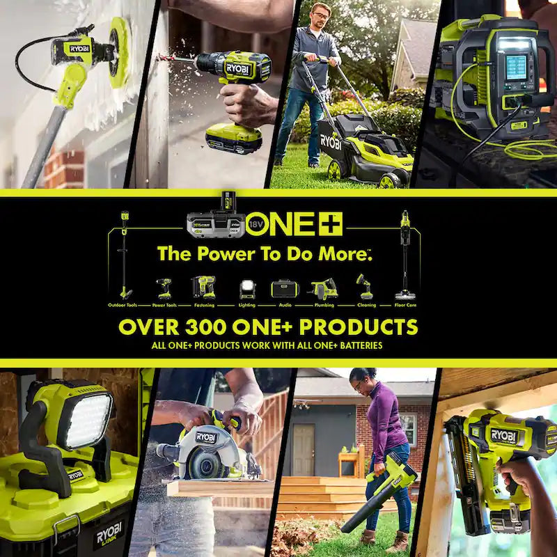 ONE+ 18V 8 in. Cordless Battery Pole Saw and 8 in. Pruning Saw Combo Kit with 2.0 Ah Battery and Charger