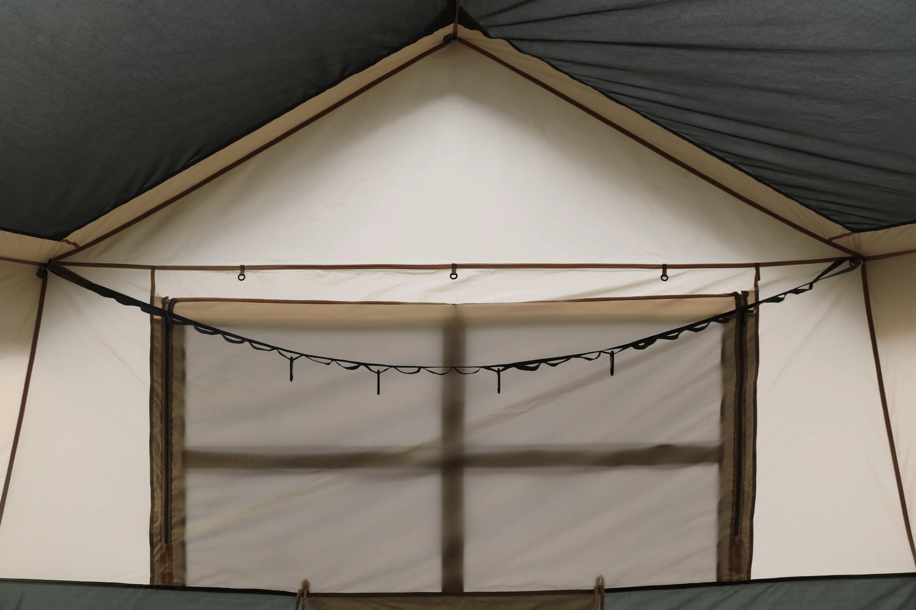 Ozark Trail Hazel Creek 12 Person Cabin Tent, 3 Rooms, Green