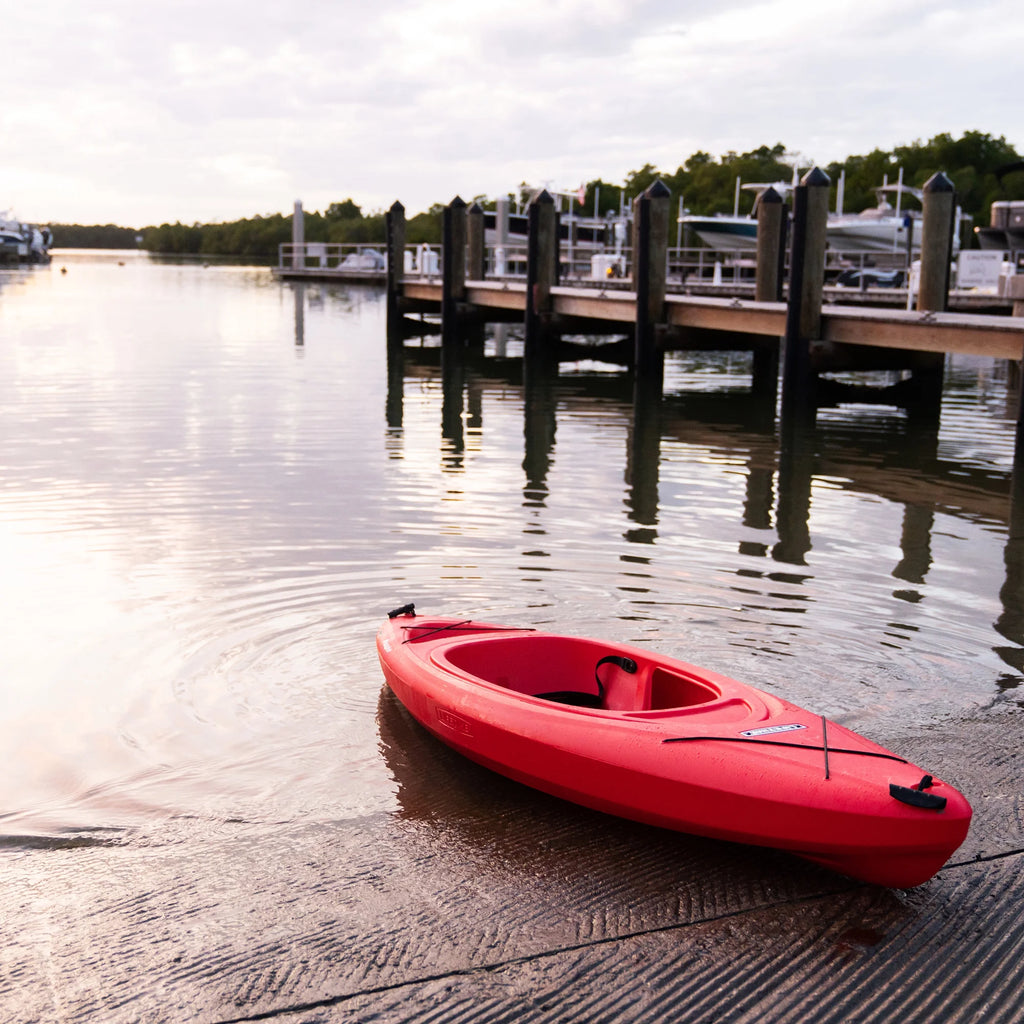 Lifetime Pacer 8 ft Sit-Inside Kayak, Fire Red (91036)