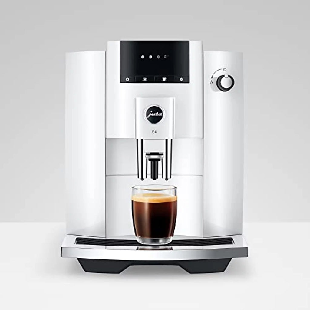 Jura E4 Automatic Coffee Machine (Piano Black)