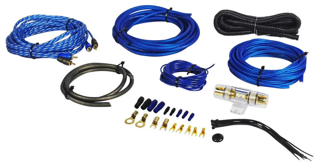 American Bass XO 1244 12" 600w Car Subwoofer 4-ohm Sub+Mono Amplifier+Amp Kit